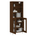 vidaXL Skříň highboard hnědý dub 69,5 x 34 x 180 cm kompozitní dřevo