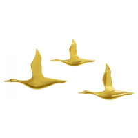 KARE Design Dekorace na zeď Flying Ducks (set 3 kusů)