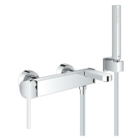 Vanová baterie Grohe Plus se sprchovým setem 150 mm chrom 33547003