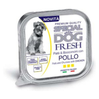 Monge SPECIAL DOG EXCELLENCE FRESH Paté a kousky kuře 150g vanička