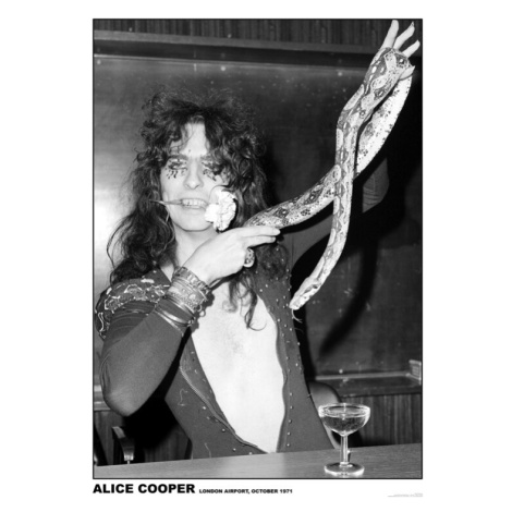 Plakát, Obraz - Alice Cooper, (59.4 x 84.1 cm)