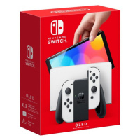 Nintendo Switch (OLED) Bílá