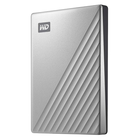 WD My Passport Ultra - 1TB, stříbrná - WDBC3C0010BSL-WESN Western Digital