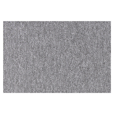 Tapibel Metrážový koberec Cobalt SDN 64042 - AB světlý antracit, zátěžový - Kruh s obšitím cm