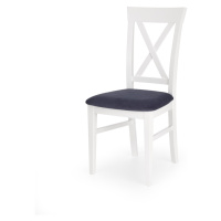 HALMAR Jídelní židle Bergem bílo-šedá