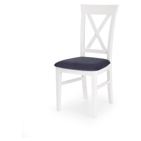HALMAR Jídelní židle Bergem bílo-šedá