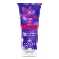 Kallos GoGo Silver Shampoo - šampon na neutralizaci nežádoucího žlutého odlesku, 200 ml