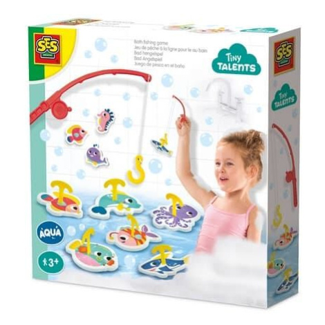 SES Tiny Talents rybaření ve vaně vodolepky SES Creative