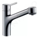 Hansgrohe 73860000 - Dřezová baterie M5216-H170 s výsuvnou sprškou, sBOX, chrom