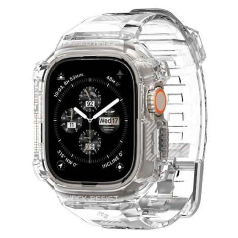 Spigen Rugged Armor Pro kryt s řemínkem Apple Watch Ultra 3/2/1 (49mm) čirý