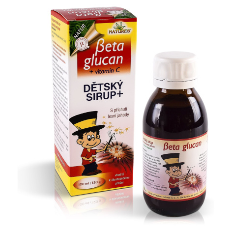 Beta glucan Dětský sirup+ 100 ml/120 g