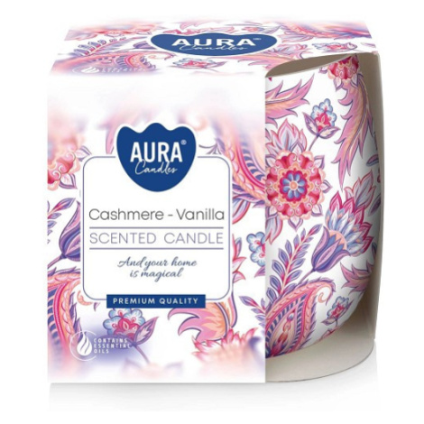 Vonná svíčka ve skle Kašmír - Vanilka SN71s-61 Aura