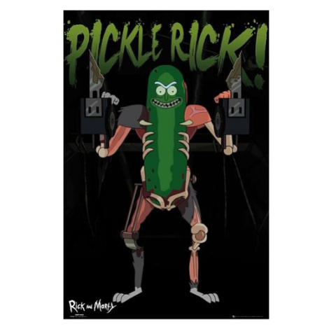 Plakát Rick and Morty - Pickle Rick