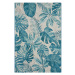 Hanse Home Collection koberce Kusový koberec Flair 105618 Tropical Leaves Turqouise – na ven i n