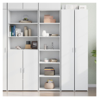 vidaXL Skříň highboard bílá 50 x 41 x 185 cm kompozitní dřevo