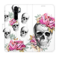 iSaprio flip pouzdro Crazy Skull pro Xiaomi Redmi Note 8 Pro