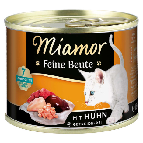 Miamor Feine Beute, Kuře 12 × 185 g