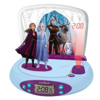 Lexibook Dětský budík Disney Frozen II s projektorem