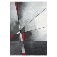 Medipa (Merinos) koberce Kusový koberec Brilliance 21807 grey-red - 120x170 cm