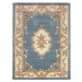 Modrý vlněný koberec Flair Rugs Aubusson, 75 x 150 cm