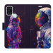 iSaprio Flip pouzdro Neon Astronaut 02 pro Samsung Galaxy A21s