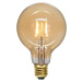 Teplá LED filamentová žárovka E27, 1 W Vintage Gold – Star Trading