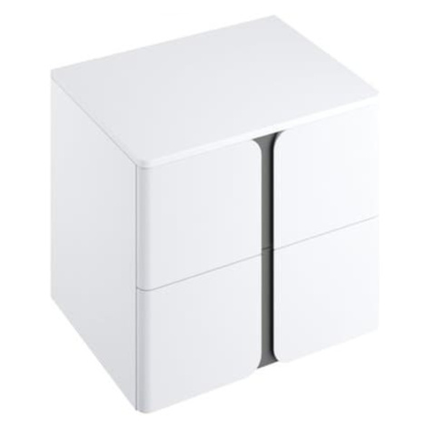 Deska pod umyvadlo pod umyvadlo Ravak Balance 60x2x46,5 cm Bílá lesk X000001370