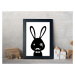 ELIS DESIGN sherlock králík na plakátě rozměr: 20 x 30 cm