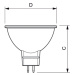 LED žárovka GU5,3 MR16 Philips 5,8W (35W) teplá bílá (3000K) stmívatelná, reflektor 12V 36°
