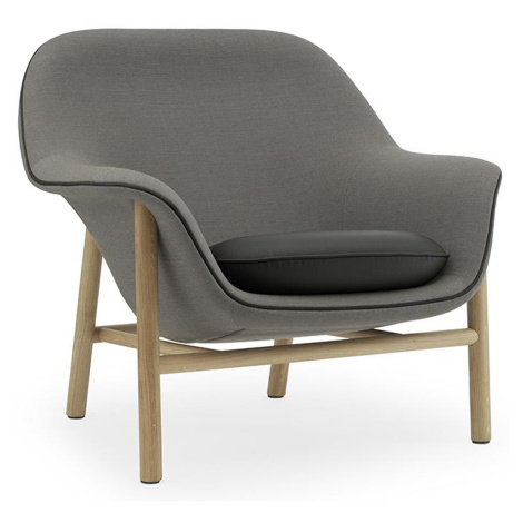 Normann Copenhagen designová křesla Drape Lounge Chair Low Wood