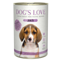 Dog's Love Junior jehněčí maso se špenátem a heřmánkem 6 × 400 g