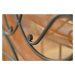 Kovová postel Siracusa kanape Rozměr: 160x200 cm, barva kovu: 10 kovářská šedá