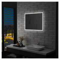 vidaXL Koupelnové nástěnné zrcadlo s LED osvětlením 80 x 60 cm