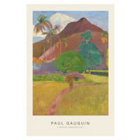 Obrazová reprodukce A Tahitian Landscape (Special Edition) - Paul Gauguin, 26.7 × 40 cm