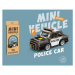 3D puzzle dřevěné - Policejní auto 13 cm