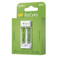 GP nabíječka baterií Eco E211 + 2× AAA REC 800