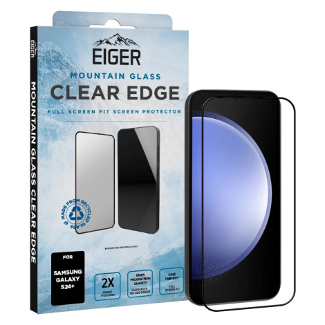 Ochranné sklo Eiger Mountain Glass CLEAR EDGE Screen Protector for Samsung S24+ Eiger Glass