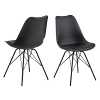 Dkton Designová židle Nasia černá