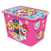 Store Paw patrol 23 l s víkem růžový, plast