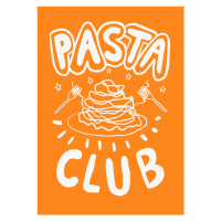 Ilustrace Pasta Club, Studio Dolci, 30 × 40 cm