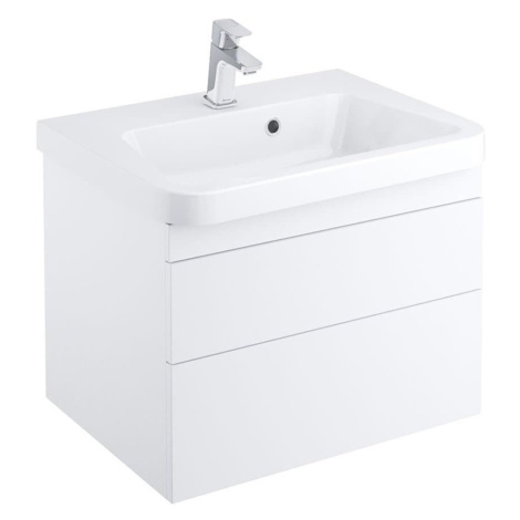 Koupelnová skříňka pod umyvadlo Ravak 10° 65x45x45 cm bílá lesk X000001286