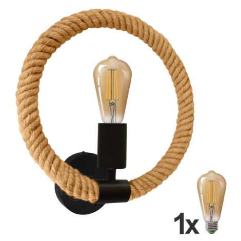 LED Nástěnné svítidlo ROPE ARTHUR 1xE27/10W/230V Donoci