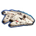 Trefl Dřevěné puzzle 160 dílků - Millennium Falcon