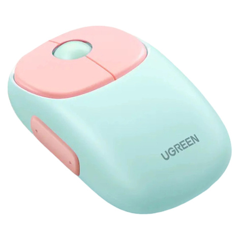 Bezdrátová myš Ugreen MU102 FUN+ Bluetooth / 2,4 GHz - růžová