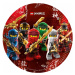 Procos Kvalitní kompostovatelné talíře - Lego Ninjago 8 ks