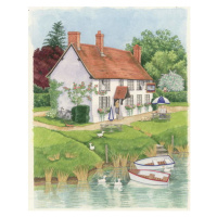 Obrazová reprodukce The Boat Inn, 2003, Linda Benton, 30 × 40 cm