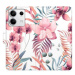 iSaprio flip pouzdro Pink Flowers 02 pro Xiaomi Redmi Note 13 5G