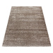 Ayyildiz koberce Kusový koberec Brilliant Shaggy 4200 Taupe - 160x230 cm