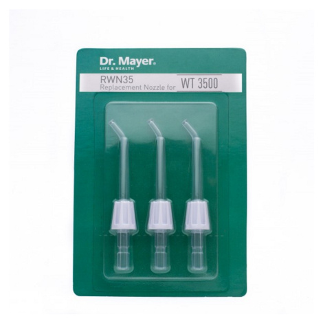 Dr. Mayer RWN35 Náhradní tryska pro ústní sprchu WT3500 3 ks