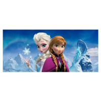 FTDN H 5370 AG Design dětská vliesová fototapeta na zeď panoramatická Frozen Anna & Elsa - ledov